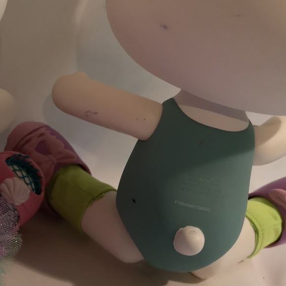 Set of Two Large Sanrio Hello Kitty Collectable Posable Arms & Legs Glow 80s 90s - Picture 6 of 9